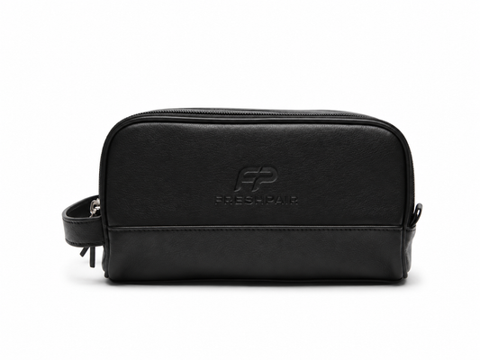 FreshPair™ Leather Toiletry Bag